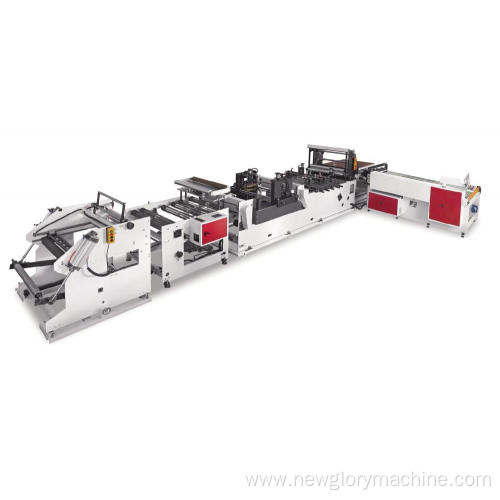 Tension-free bottom sealing bag-making machine